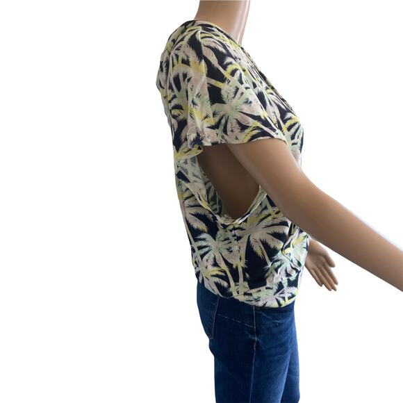 SEN Collection Kiko Palm Beach Top with Cap Sleeve Size S - Picture 3 of 9